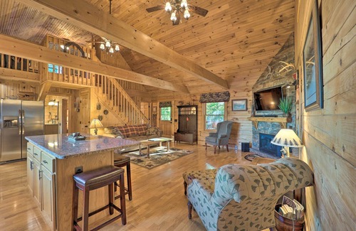 Hays Cabina | Game Room + Mtn Views: Family Blue Ridge Retreat