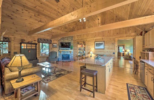 Hays Cabina | Game Room + Mtn Views: Family Blue Ridge Retreat