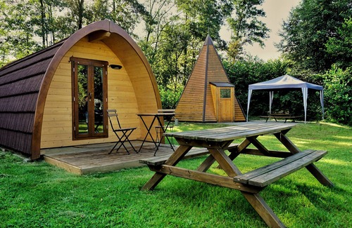 Versmold Cabina | Gamping Pod, el albergue naturaleza rústica en Versmold en Heidekamp