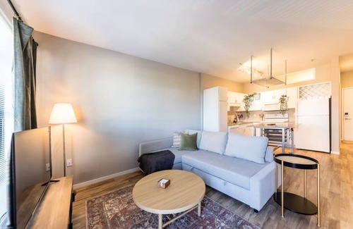 DeBaliviere Place Apartamento | Garage Parking Relaxing condo near Forrest Park