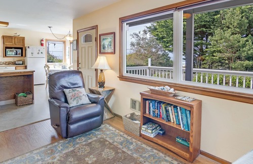 Yachats Casa | Garden Cottage (por el mar)