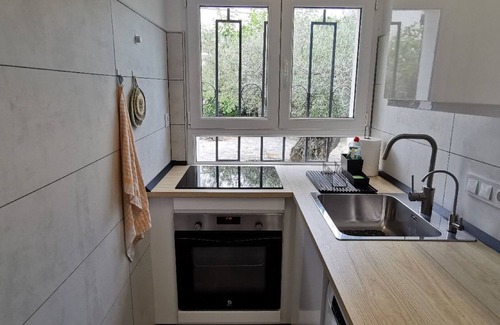 El Mas Bosca Apartamento | "Apartamento pie de jardín en Roses" con terraza y Wi-Fi
