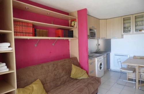 Cap Esterel Villa | Nivel jardín para 5 personas con vista al mar