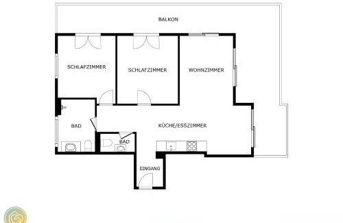 Garmisch-Partenkirchen Apartamento | Garmisch Chalets - Wohnung Riessersee