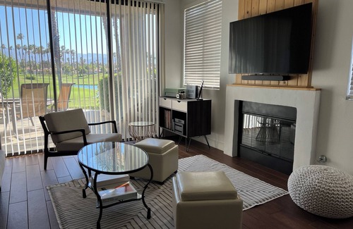 Thousand Palms Condominio | Gated 2BR/2BA - Views, hot tubs/ pools and ping pong in a quiet community.