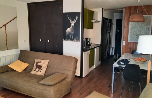 Villard-de-Lans Apartamento | Estudio de 36 m2, confort tt, bien equipado, balcón, salida / salida de esquí. 2 a 9/3: 395E