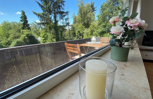 Unna Apartamento | Gemütliche Ferienwohnung mit Blick ins Grüne im Herzen von Unna