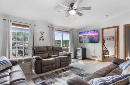 Sunrise Beach Casa | Gentle Sloped Lot, Private Dock, Boat Slip, Kayaks, Fire Table, Lakeview Deck, Family Friendly