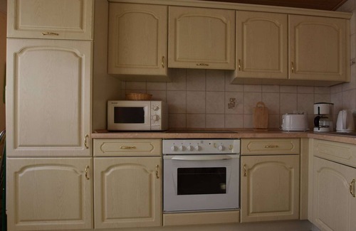 Kroepelin Apartamento | Geräumige Ferienwohnung mit Garten en Brusow