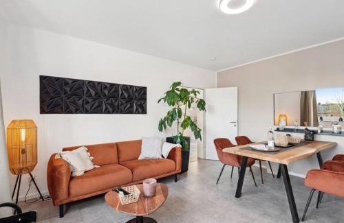 Großenbaum Apartamento | Getaway Apartment mit Balkon - ruhig gelegen, ideal zum Wohlfühlen&Ankommen - Kinderbett&Hochstuhl - Messe Düsseldorf&Essen - S-Bahn