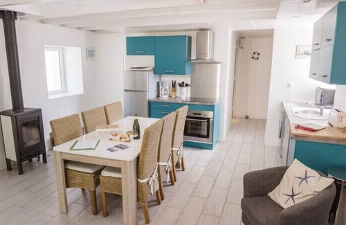 Saint-Evarzec Casa | GITE ARVOR 6 personas con piscina climatizada, cerca del mar