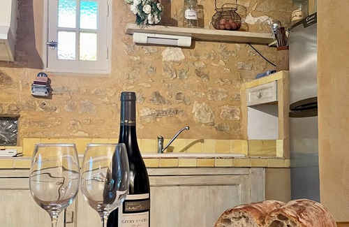 Saint-Aubin-de-Nabirat Casa | Gite 7 Personnes Bordé par la Riviere