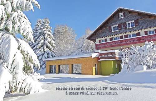 Gerardmer Casa | 2 casas rurales / chalet **** piscina cubierta para uso privado, cerca de las pistas a 900m