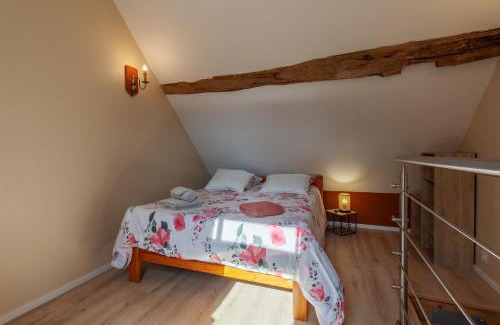 Deneze-sous-Doue Apartamento | Gite de la Ferme du Château 2 - Studio Climatisé