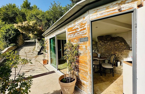 Le Bar-sur-Loup Apartamento | Apartamento-Firma-Baño tipo “wet room”-Vista a la Montana-Meublé Tourisme 3*