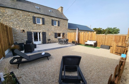 Plouneour-Brignogan-Plages Casa | GITE 50M FROM SEA. PLOUNEOUR TREZ COTE DES LEGENDES PLOUESCAT FINISTERE BRETAGNE