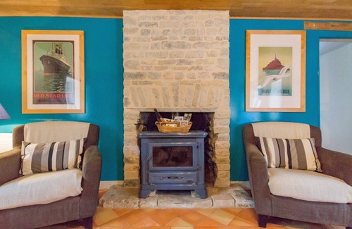 Audouville-la-Hubert Casa | casa en el jardín cerca del mar