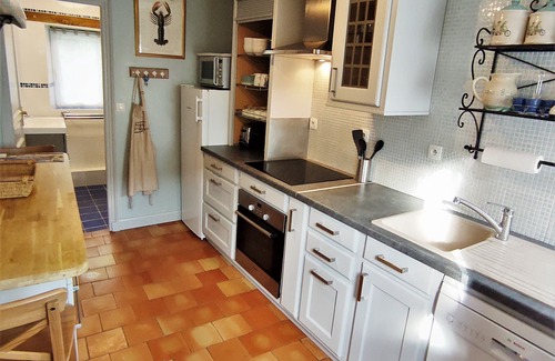 Audouville-la-Hubert Casa | casa en el jardín cerca del mar