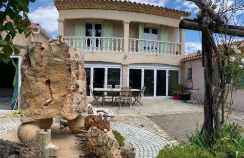 Peyriac-de-Mer Casa | Gite LA FONTAINE Famille Amis Relais Motards