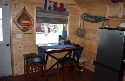 West Glacier Cabina | West Glacier Cabins nestled right on river just a mile from Glacier Park!