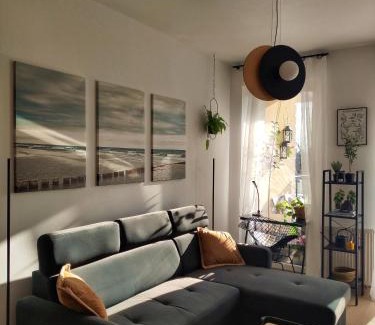 Krzyki Apartamento | Glam, king-size bed, terrace, free indoor parking