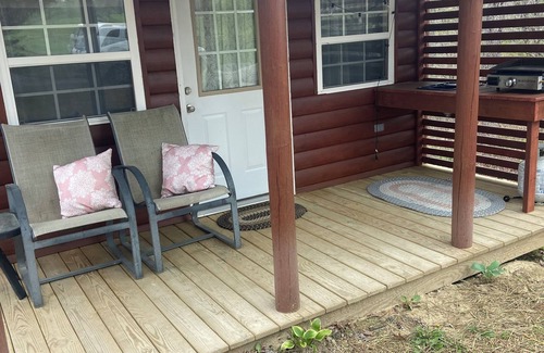 Muddy Pond Alquiler De RV | Glamping Cabin camping at muddy Pond Campground