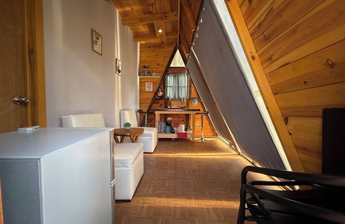 Arteaga Cabina | Glamping MORET Tiny House M1 Cabaña para 2 personas-pet Friendly.