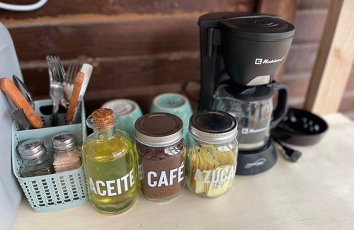 Arteaga Cabina | Glamping MORET Tiny House M1 Cabaña para 2 personas-pet Friendly.