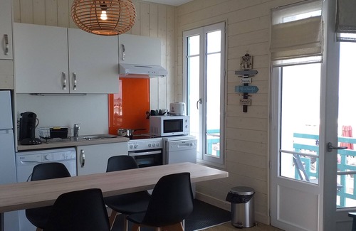 Mers-les-Bains Apartamento | GOELAND Appartement Face Mer Grand Balcon