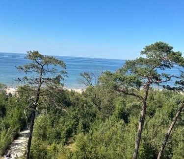 Wrzosowo Apartamento | Gold Apartament z widokiem na morze Dziwnówek