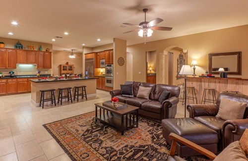Gold Canyon Casa | Gold Canyon LUX, Mt VIEWS, POOL w/Opt Heat, Spa, Fire Pit, Theater & Arcade, 2 Garage Spaces