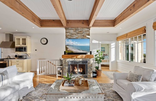Summerland Casa | Golden Hour - Brilliant Ocean Views at this Charming Summerland Farmhouse