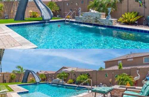 Canyon Trails West Casa | Goodyear Retreat Pool Slide Firepit BBQ