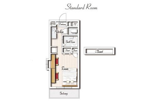Hakata-ku Apartamento | goom Hotel Fukuoka-Kokusai-Center