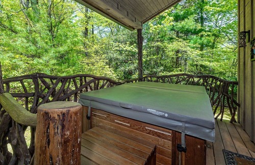 Lake Toxaway Cabina | Gorgeous Cabin with Hot Tub and Pickleball - Minutes to Hiking + Waterfalls