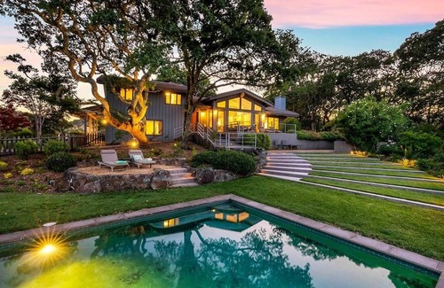 Kenwood Casa | Gorgeous hilltop estate with heated pool in Kenwood