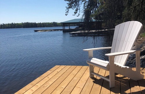 Northern Ontario Cabina | Magnífico lago de la cabina de maderas