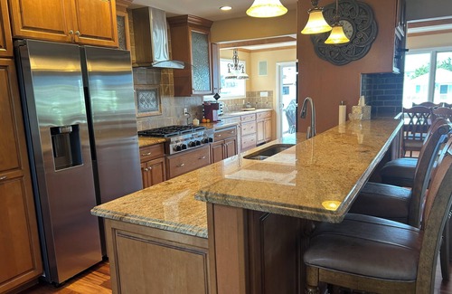 Ortley Beach Casa | Gorgeous waterfront 5-bedroom lagoon getaway, 7 minutes from Seaside beaches!