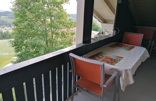 Grainet Apartamento | Apartamento de vacaciones «Grabmeier - Número 3» con vistas a la montaña, balcón y Wi-Fi