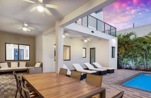 South Miami Casa | Granada (Short-Term) · Lux Modern Mansion + Heated Pool