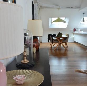 Downtown Angers Apartamento | Grand loft 110m Cœur historique Angers et parking privé Rare