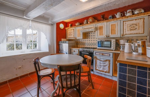 Cleguerec Casa | Maison "Grand Maman" con piscina compartida, terraza compartida y Wi-Fi