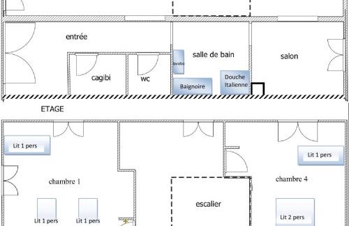 Champ-le-Duc Casa | Grande Maison pour 10 Pers. avec Jardin, Terrasse, BBQ, Près de Bruyères et Gérardmer - FR-1-589-335