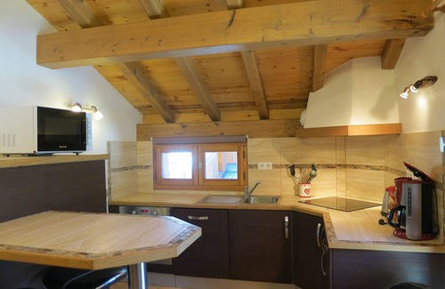 Pralognan-la-Vanoise Apartamento | El confort y buenas vistas a las pistas, central y tranquila!