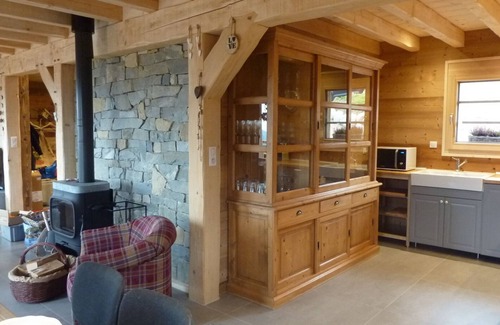 Gerardmer Chalet De Esquí | Gerardmer chalet nuevo de alta Meix, vista al lago, orientación sur, wifi, sauna, pistas cerca