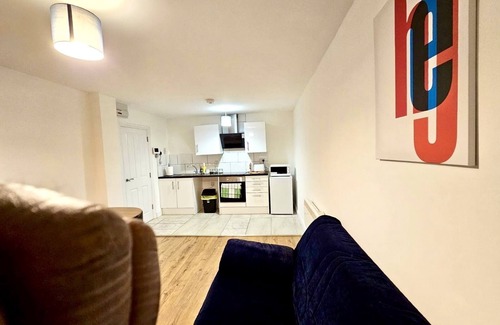 Ilkeston Apartamento | Great value Bath Street Apartment.