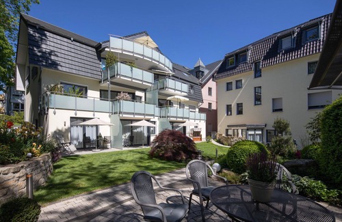 Bad Salzuflen Apartamento | Mundo verde: apartamento moderno y refrescante en medio de la zona de spa