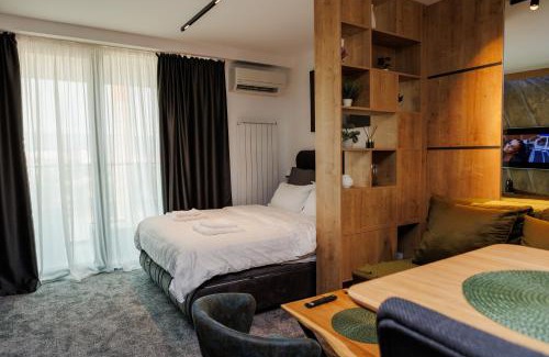 Medijana Apartamento | Grey Nest - Luxury Studio Apartment in Planet Residence, Niš