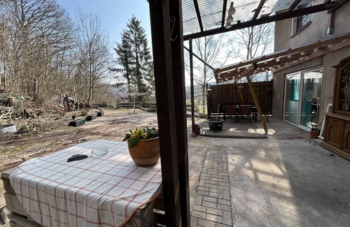 Wehretal Casa | Großes Waldhaus am Radweg