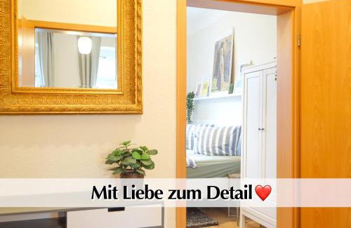 Ilversgehofen Apartamento | Großraum-Apartments mit 2SZ, WZ, Küche, Smart-TV, Parken, etc